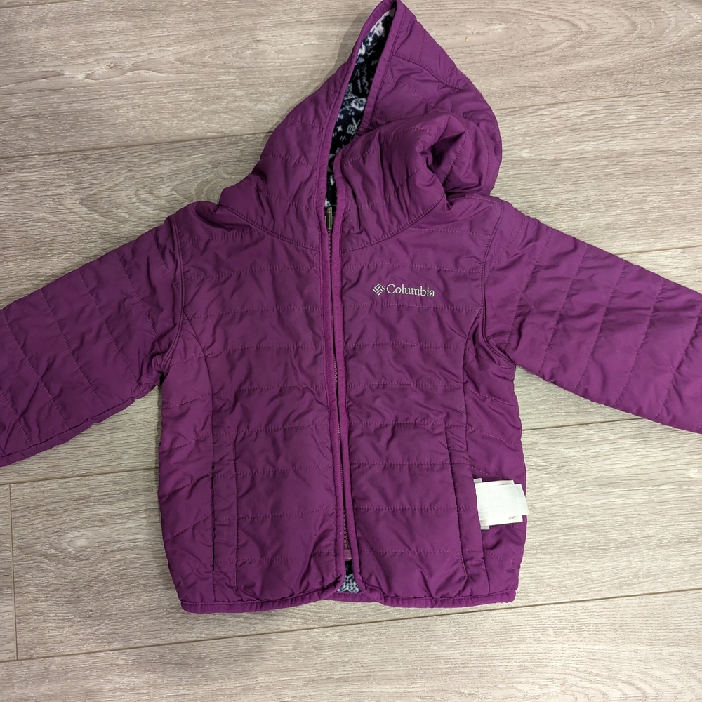 Columbia Kids' Purple Hooded Jacket